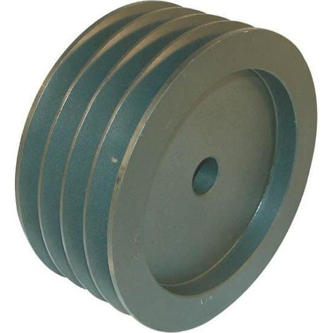 Poulie trapézoïdale B ou SPB 4 gorges diamètre 132 mm Kramp 125B4 (1/2)