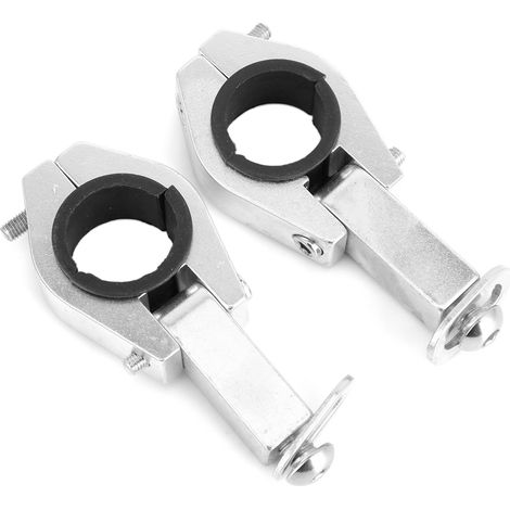 Kit de fixation de protège-mains de moto, collier de serrage universel pour guidon modifié de 28 mm (1/5)
