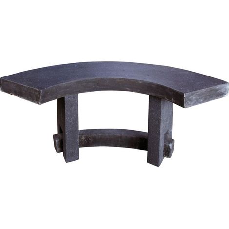 Esschert Design – Banc de jardin pour bol à feu – Structure robuste en acier – Résistant aux intempéries – 3 places – Design moderne (1/4)