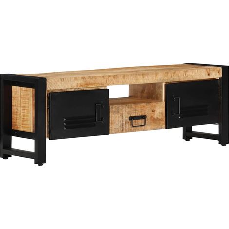 TV-Schrank 120x30x40 cm Massivholz Mango