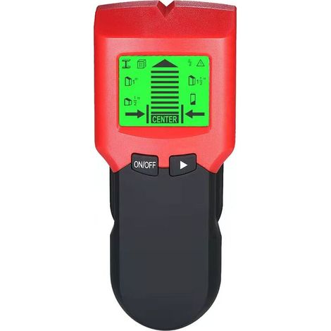 Détecteur de montants 5 en 1,détecteur scanner mural multifonction, capteur de goujons électronique, écran LCD HD et alarme audio, pour détection de solives de câble en bois, fils AC et câbles
