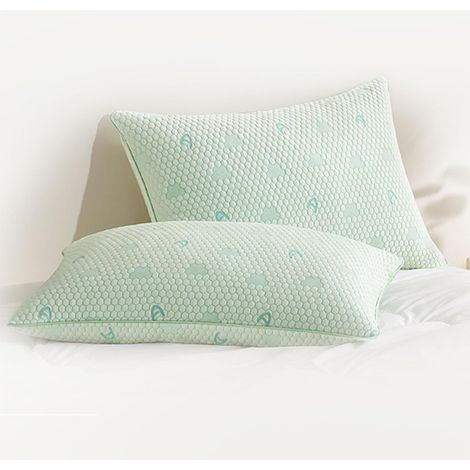 Oreiller rafraîchissant mémoire de Forme Lot de 2, 40×60 cm (1/5)