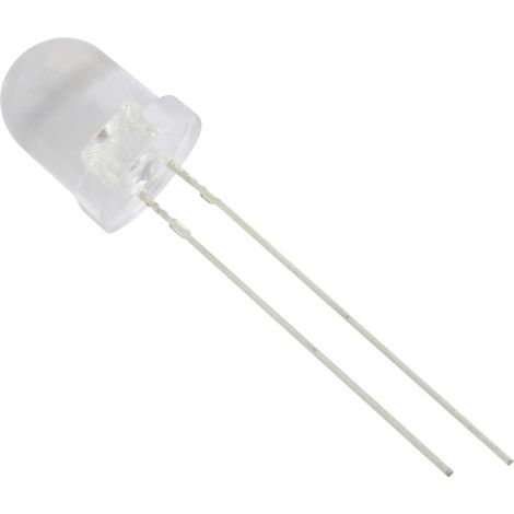 TRU COMPONENTS 1577405 LED bedrahtet  Rot Rund 8 mm 8500 mcd 25 ° 20 mA