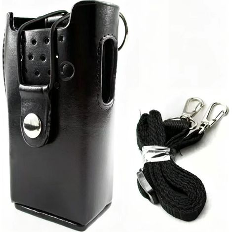 Walkie-talkie holster P3688 GP3188 EP450 handheld radio protective case with metal clip and waist bag (1/4)