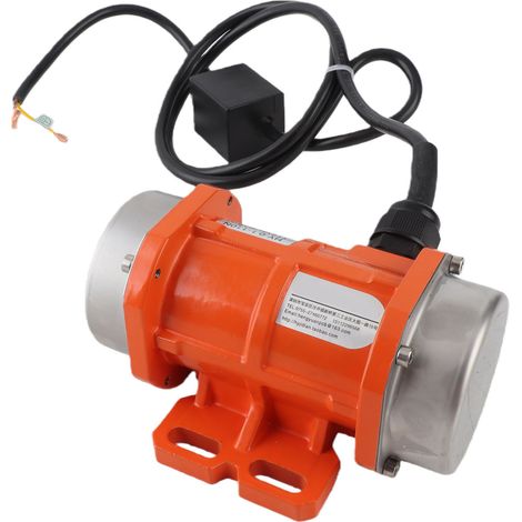 Moteur vibrant pour béton, vitesse maximale de 3600 tr/min, boîtier étanche IP66 en alliage d'aluminium, monophasé, micro-moteur vibrant 30 W 0,26 A (force de vibration de 20 kg) (1/5)