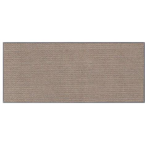 Tapis de cuisine lavable et antidérapant, tapis de couloir/cuisine en lin et jute antidérapant, tapis de sol de cuisine pour devant l'évier, tapis de cuisine/salon et tapis à semelle en caoutchouc ant (1/5)