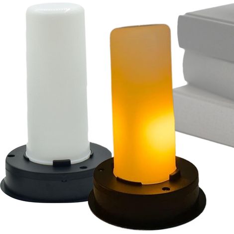 Lampes solaires de jardin - Éclairage extérieur LED étanche, bornes lumineuses solaires automatiques, éclairage de jardin économique pour cour, porche, balcon, pelouse, allée, terrasse et jardin.