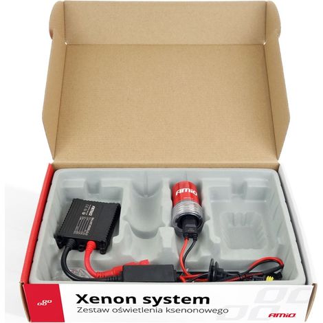 HID-Kit für Motorrad/Roller H8 H9 H11 4300K amio-01882 (1/2)