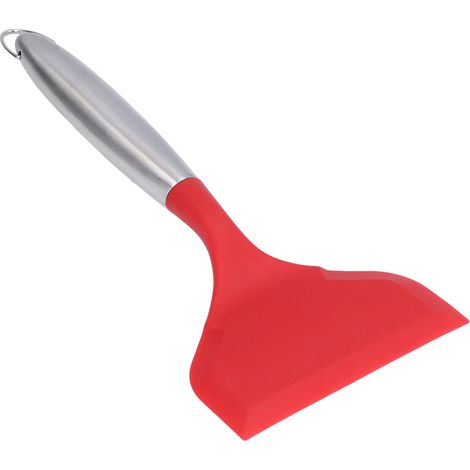 Spatule à frire à large ouverture en acier inoxydable antiadhésive pour la cuisine (rouge, 304) (1/5)