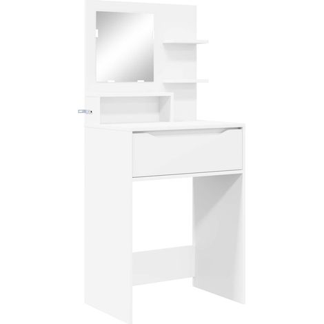 Maison Exclusive - Tavoli da Trucco per Camera da Letto Bianco 80 x 39,6 x 135 cm (1/5)