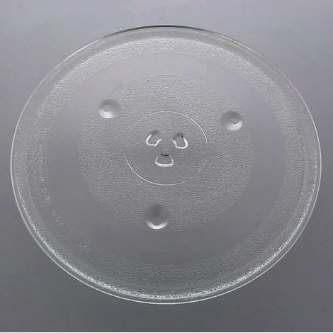 CALIFORNIA, PLATEAU Micro onde VERRE 315mm 3ERGOTS PISTE 180/245MM Hotte 17MM