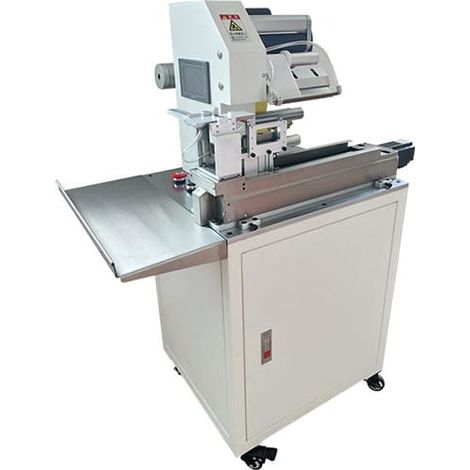 Macchina automatica per piegatura ed etichettatura (1/4)