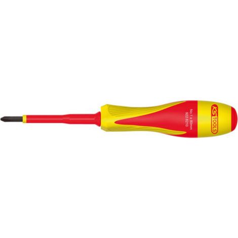 Destornillador aislado para electricistas KS TOOLS - Phillips PH1 - 1000V - 922.6210