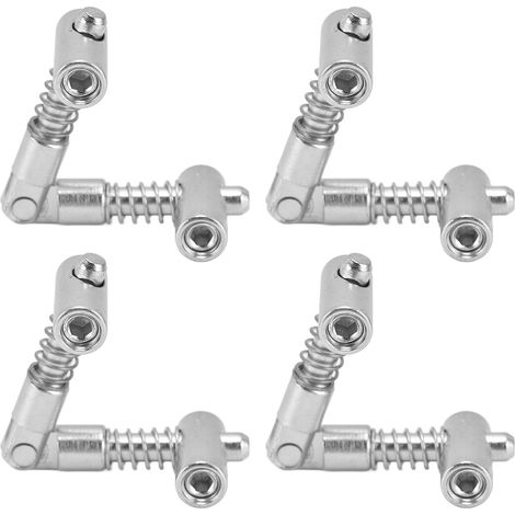 Connecteur de profilé 4 pièces, ancrage type ajustable, angle intérieur 90°, norme UE 4040, fixation en aluminium pour structure modulaire (1/5)