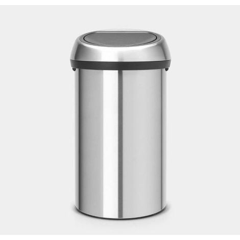 Brabantia - Touch Bin 60 l acier brossé Code H (1/5)