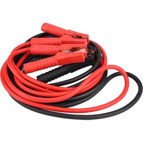 1 paire de câbles booster voiture 12V secours démarrage batterie 4m/2000A (1/5)