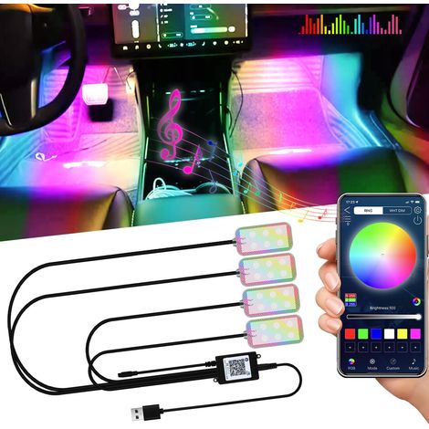 LED Strip Car RGB USB Control App Indoor Atmosphere (1/5)