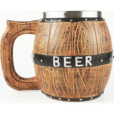 Chope à bière Epic en acier inoxydable 400 ml (1/5)