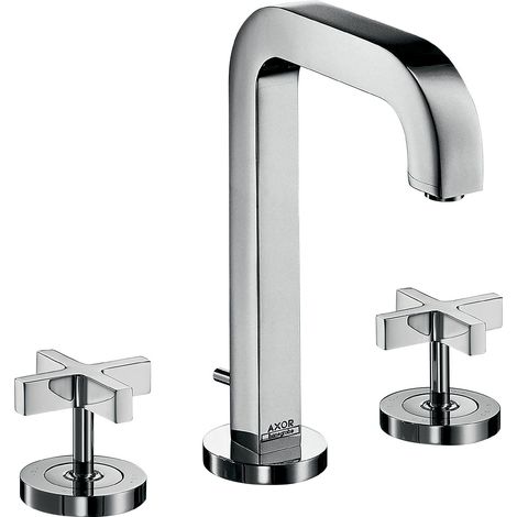 hansgrohe AXOR Citterio Mélangeur lavabo 3 trous AXOR 170, vidage