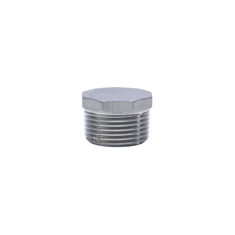 Rosca KOR de acero inoxidable con borde HEXAGON 1