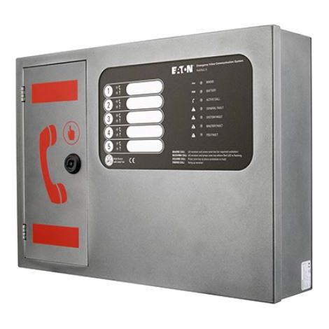 Centrale d'interphonie de sécurité - 5 lignes - Vocall 5 - 36203 - Eaton