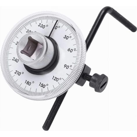 Chiave Dinamometrica Regolabile A 360° Gradi Attacco Da 1/2" Manometro Angolare (1/5)