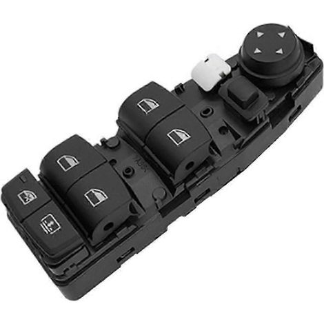 61319208107 Interrupteur de lève-vitre électrique côté conducteur gauche avec bouton de commande de rideau pour BMW Série 3 F30 F35 (1/5)