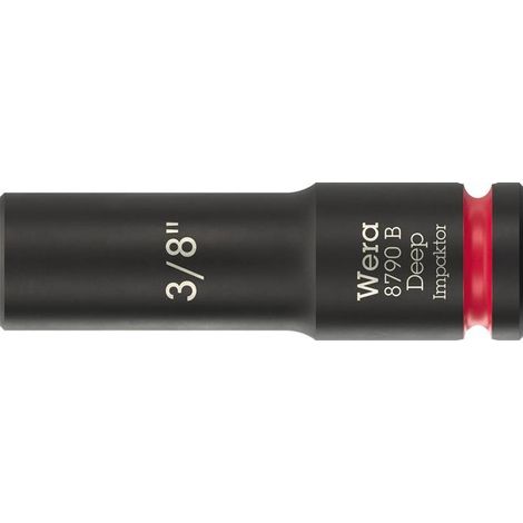 WERA Steckschlüsseleinsatz 8790 B Impaktor Deep 3/8 Zoll 3/8 Zoll L.63mm WERA (1/4)