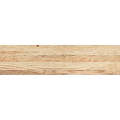 Marches d'escalier 2 pcs,Tapis d'escalier non traité bois de chêne massif CFW397956 (1/5)