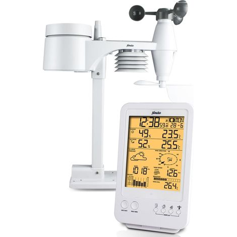 Alecto Termómetro Inalámbrico WS-4800 Blanco (1/5)