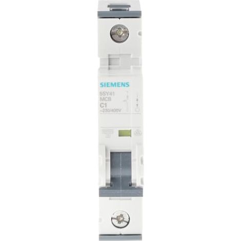 Siemens - Interruptor automático 70 accesoriable 10ka curva-c 1 polo 1a