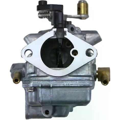 Carburateur compatible avec les moteurs de bateau Yamaha F6 4 temps 6 CV, références 6BX-14301-10, 6BX-14301-11 et 6BX-14301-00. (1/5)