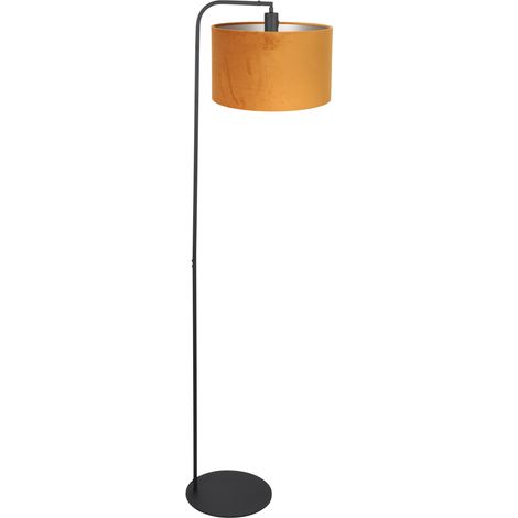 Steinhauer - lámpara de pie - Stang - negro - metal velours