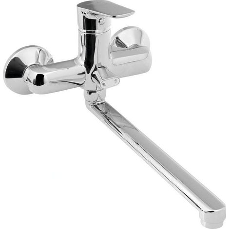 Aqualine Lotta - Mitigeur de lavabo/de baignoire, chrome LT640 (1/5)