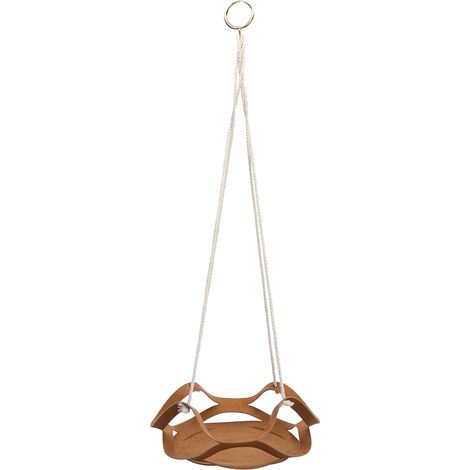 Pot de fleurs en cuir PU, support d'exposition, panier suspendu pour plantes grasses (1/5)