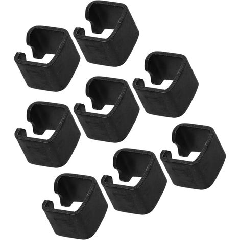 8 Pièces Accessoires pour Cric de Sol 2 Tonnes en Acier Noir, Clips de Pompe Hydraulique Faciles à Installer pour Entretien Automobile (1/5)