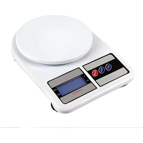 Balance de cuisine - AVIZAR - Numérique - 10 kg - Écran LCD HD - Fonction tare (1/5)