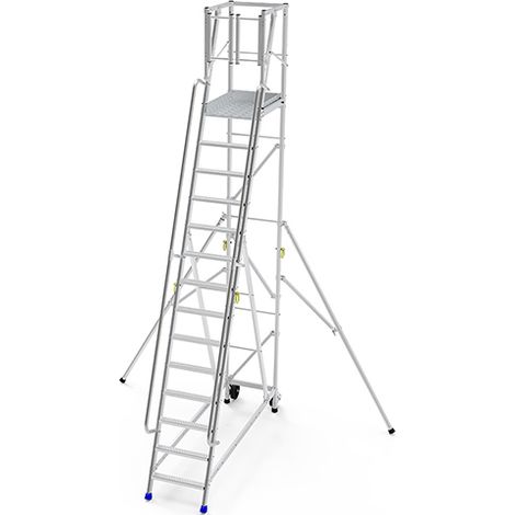 Piattaforma - 11 gradini - altezza masssima di lavoro 4.75m - ER11