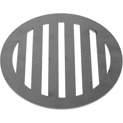 Grille à charbon ronde en fonte grise pour barbecue, grille de rechange pour la cuisson en extérieur, 15,5 cm (6,09 pouces) (1/5)