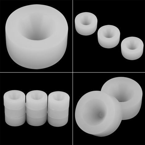 Lot de 9 coussinets en caoutchouc silicone pour machine à capsuler les bouteilles (10-20 mm) (1/5)