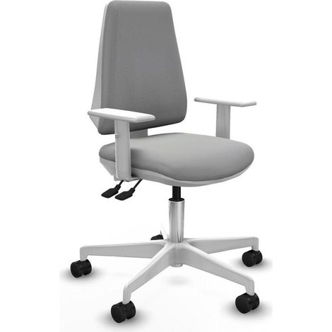 Piqueras y Crespo Elche silla ergonómica gris claro