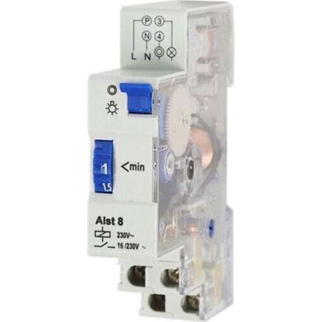 ELPA 8 Timer (24H 0080804) - Timer for Staircase Lighting - Electromechanical - 4-Wire (1/4)