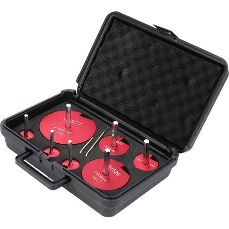 7 pièces kit d'aleseur pour tuyaux PVC professionnel (1/5)