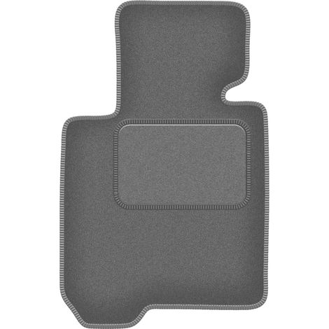 Tapis de sol conducteur en velours pour : BMW Z4 E89 0 (2009-2019) graphite