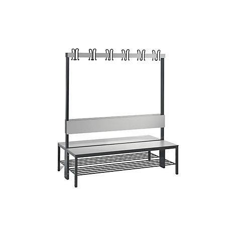 C+P  Panca per spogliatoi COMFORT  due lati utili  HPL 