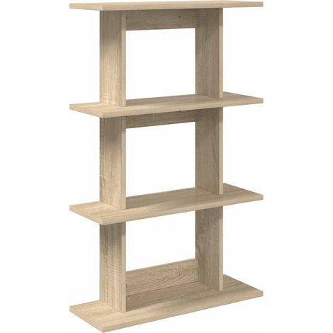 Wandregal Wandhalterung Sonoma-Eiche 56 x 20 x 90 cm vidaXL (1/5)