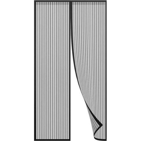 [JAMAIS UTILISÉ] Magnétique Moustiquaire Porte Rideau,Fermeture Automatique Aimantée,Anti Moustique Bogues Mailles Pas de Forage, Fermeture,pour Couloirs, Portes, Patio 70210CM (1/4)