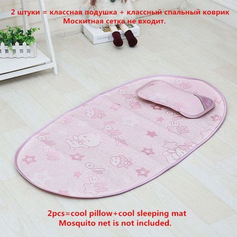 Moustiquaire - Pour Lit Bébé - Pliable - En Coton Et Tissu À Mailles Fines - 110x65x60 cm - 2 Pièces
