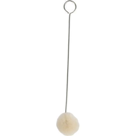 50 Filzwollkugeln zum Färben von Leder, DIY-Bastelapplikator, Metallgriff, 50er-Packung (1/5)