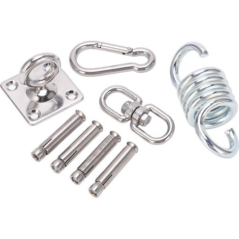Support de suspension en acier inoxydable pour hamac, fixation au plafond, crochet d'ancrage pour balançoire de yoga (1/5)